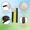 Wakeman Kids Sleeping Bag - Carrying Bag for Camping and Sleepovers by Outdoors Neon Green/Black 75-CMP1072 - alternate 2